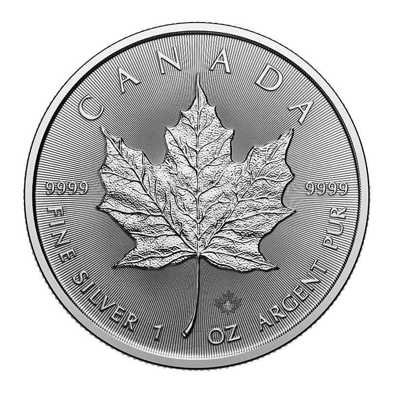 Image for 1 oz Silver Maple Leaf Coin (2024) from TD Precious Metals